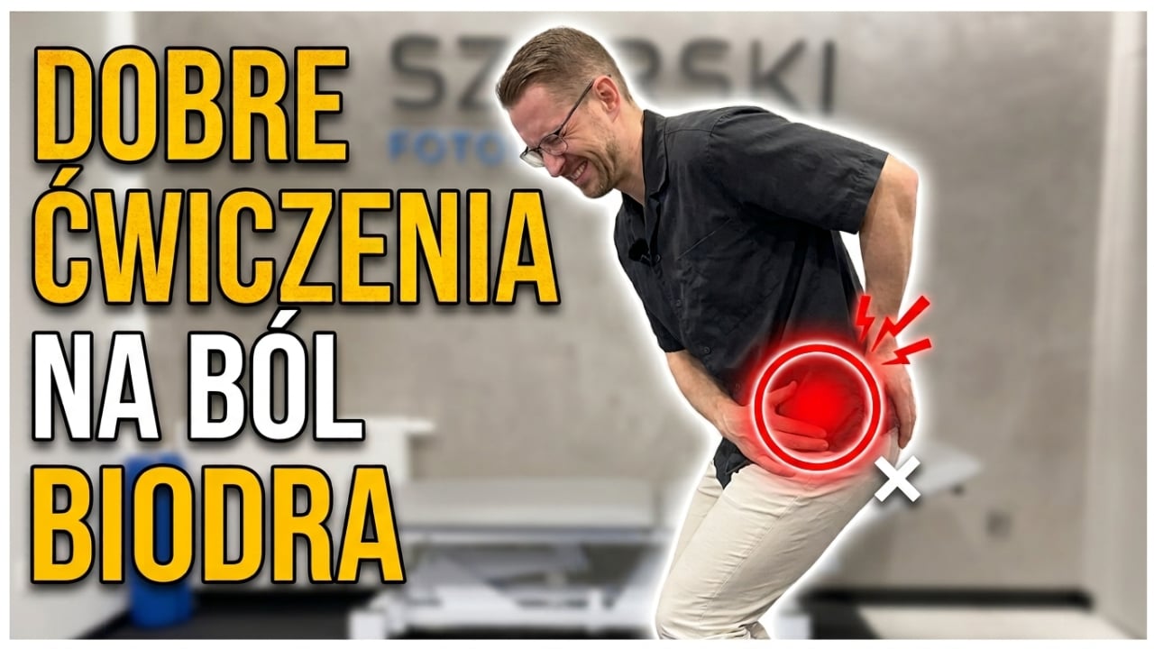 Ćwiczenia bioder   ból biodra, masaż mięśni, punkty spustowe