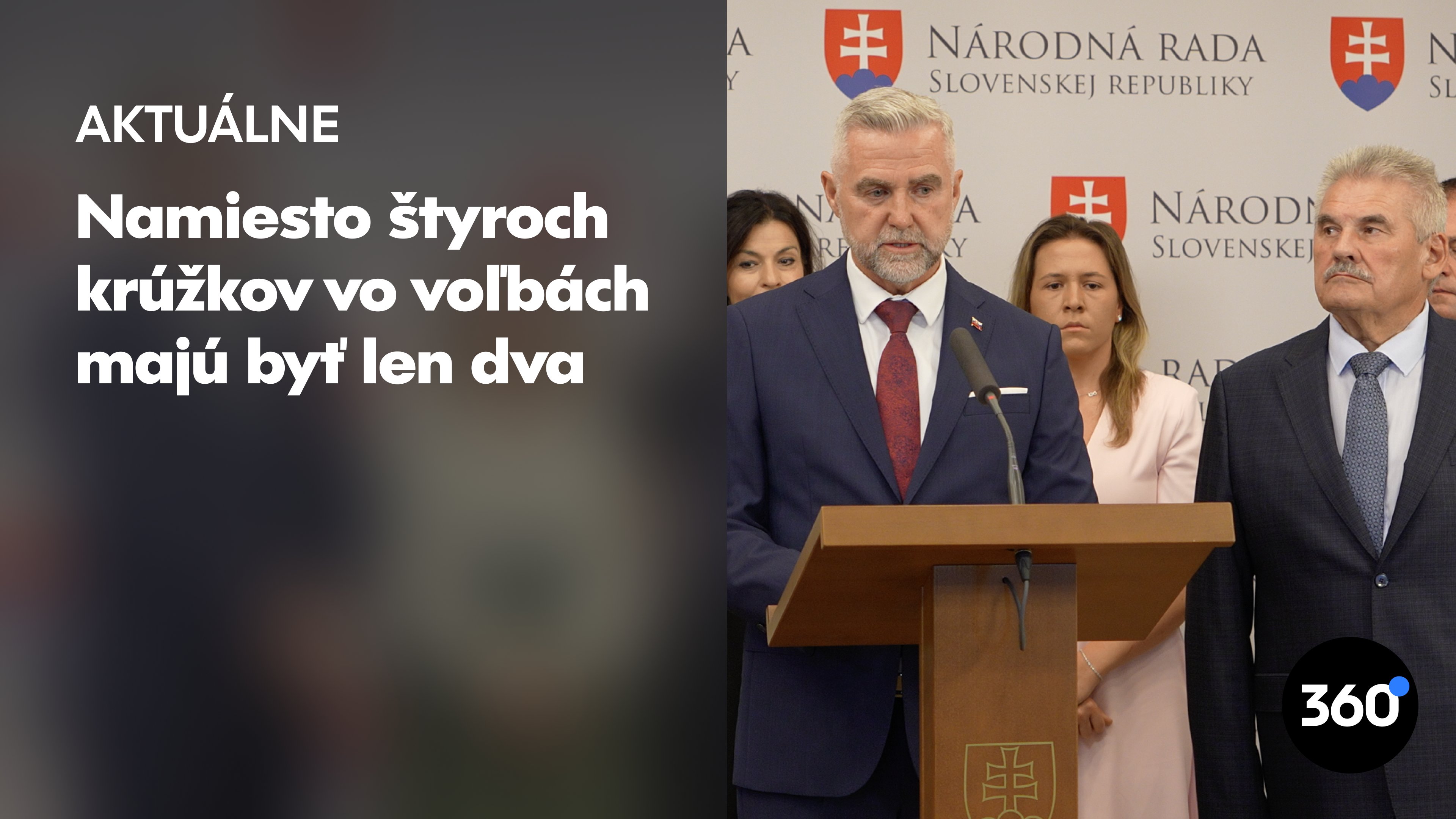 J. Richter: “Volič bude musieť viac premýšľať, komu dá hlas.” J. Jakab: “Budú len poslanci, ktorí stláčajú gombíky a berú plat”