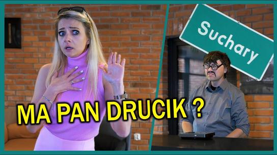 BLONDYNKA z DRUCIKIEM