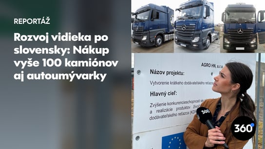 “Mali ste sa lepšie učiť a možno by ste získali dotáciu aj vy,” odkazuje podnikateľ, ktorý za peniaze z PPA nakúpil kamióny