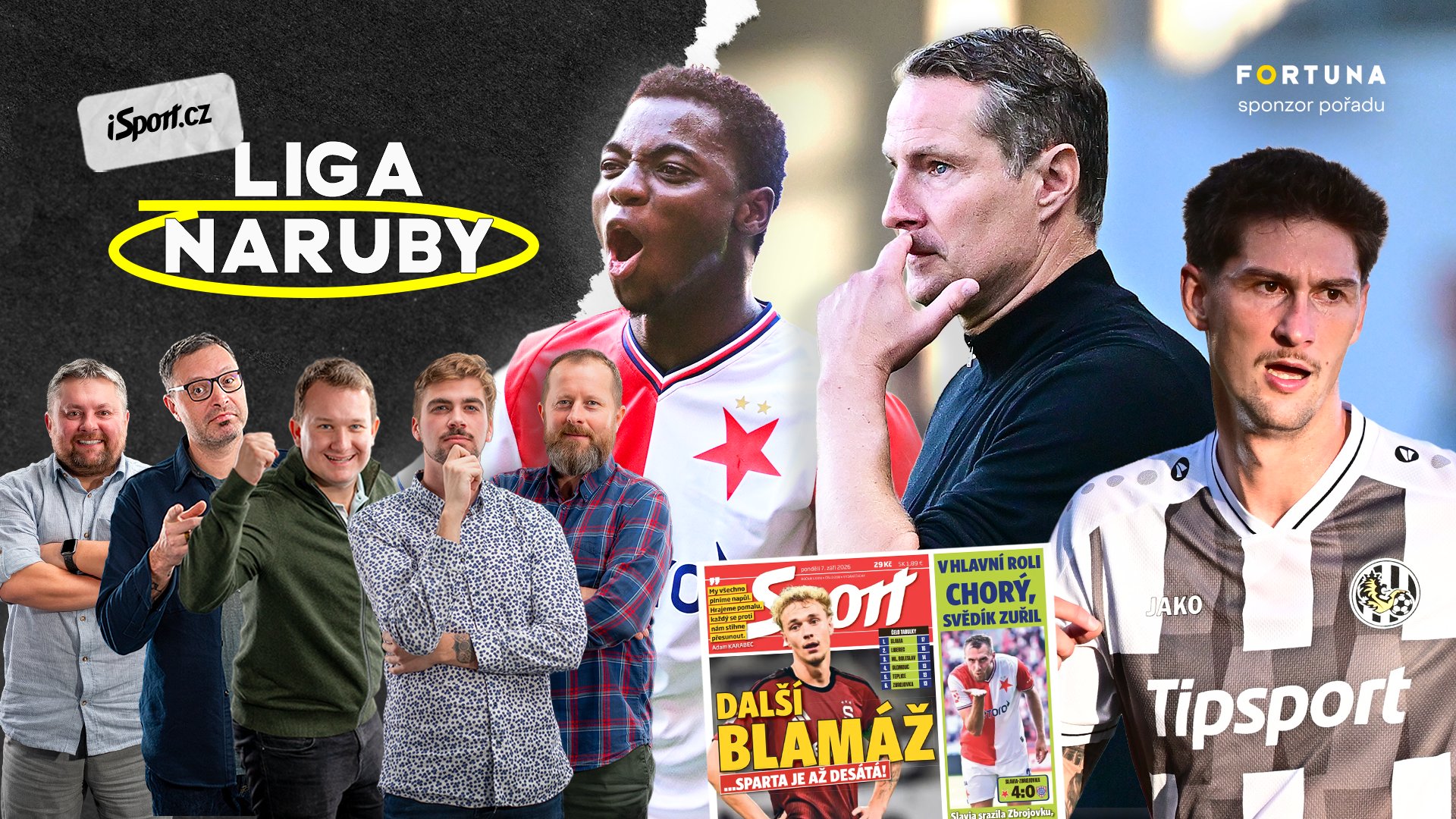 Priske ztratil drajv, Sparta má naivně složený kádr. Co Svědíkův „masakr“ a Chorého hra s ohněm?  | Liga naruby