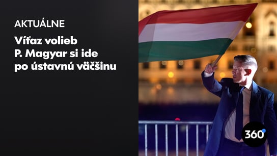 Maďarsko mení premiéra: "Zmena bude nenásilná a plynulá," odkazuje P. Magyar vo víťaznom prejave