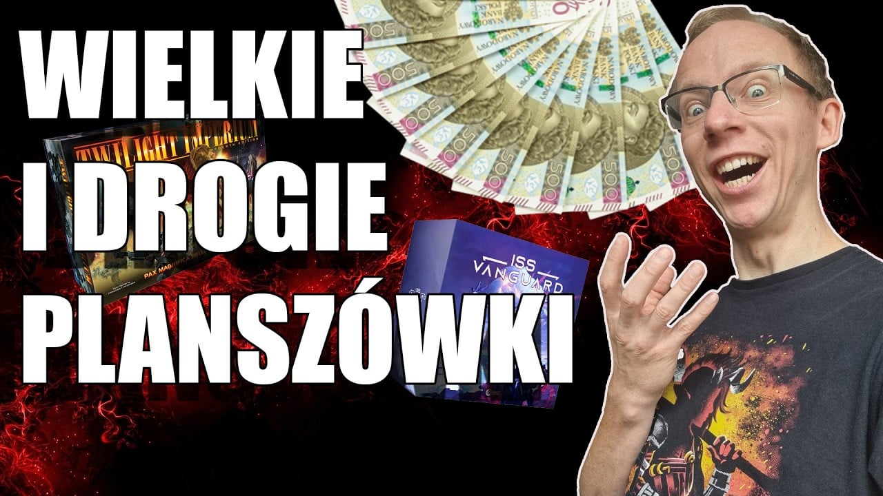 Top 5 WIELKICH i drogich planszówek