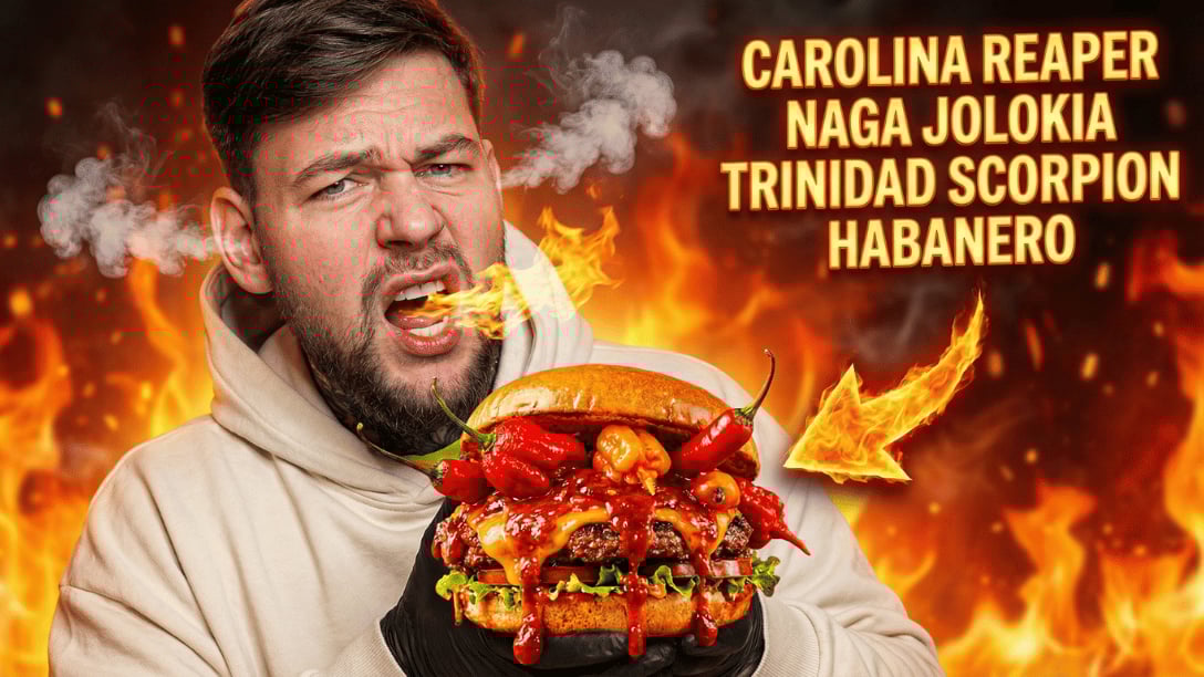 Maksymalnie: WSZYSTKIE NAJOSTRZEJSZE PAPRYCZKI ŚWIATA W BURGERZE! 🥵