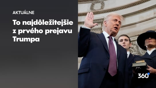 Trump ohlásil masové deportácie, politiku dvoch pohlaví aj let na Mars