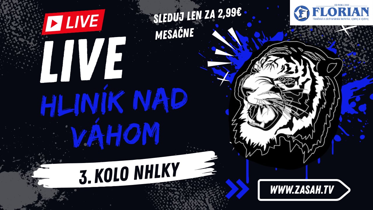 3. kolo NHLky v Hliníku nad Váhom - LIVE ŠTÚDIO