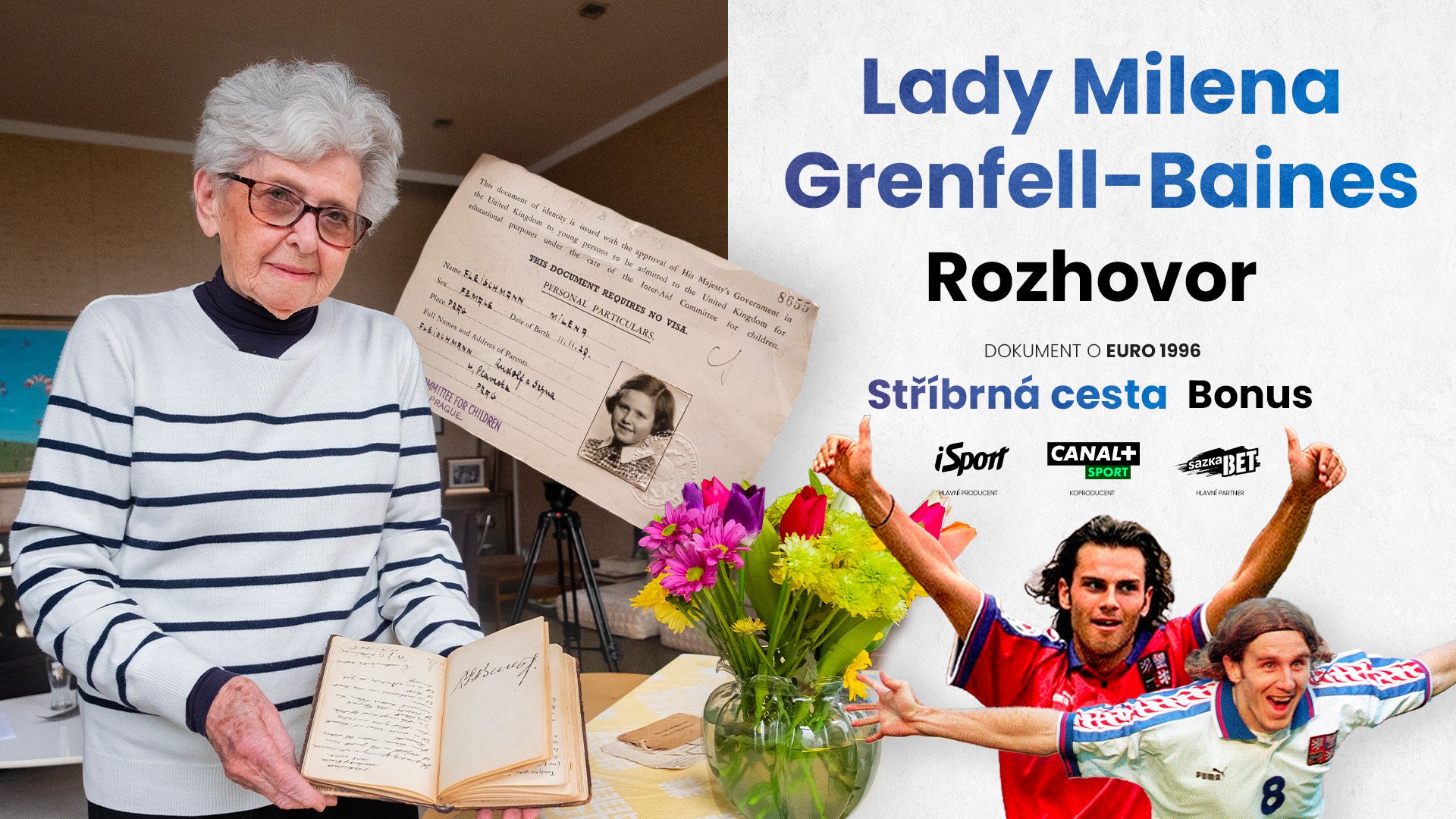 Lady Milena o Poborského dlouhých vlasech i barbecue u Mr. Clarka | Bonus Stříbrná cesta