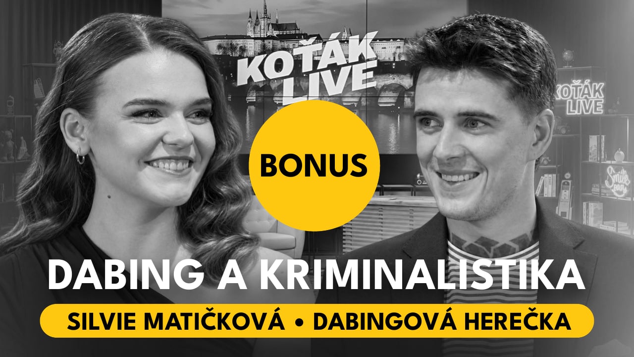 [BONUS] Cesta Silvie Matičkové od dabingu k vyšetřování mordů | KOŤÁK LIVE