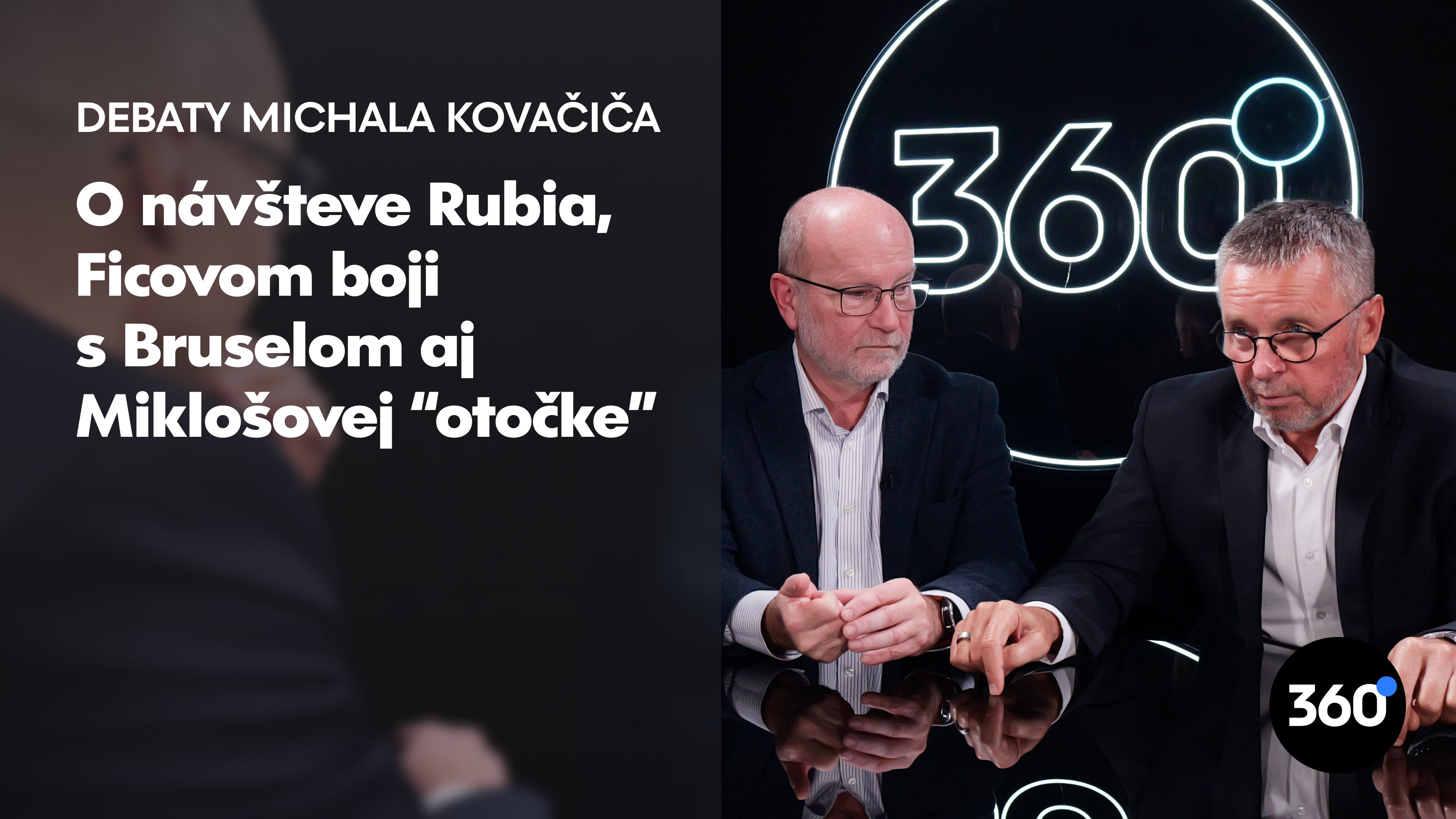 I. Mikloš a R. Káčer: “Šestka najsilnejších krajín EÚ debatuje o európskej federácii. Nebyť medzi nimi je samovražda”
