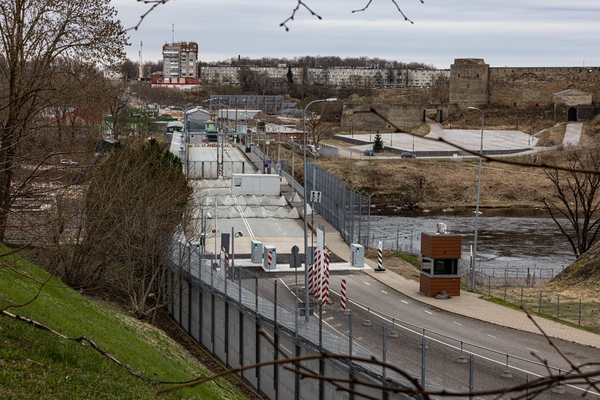 Narva: 100 metrů do Ruska