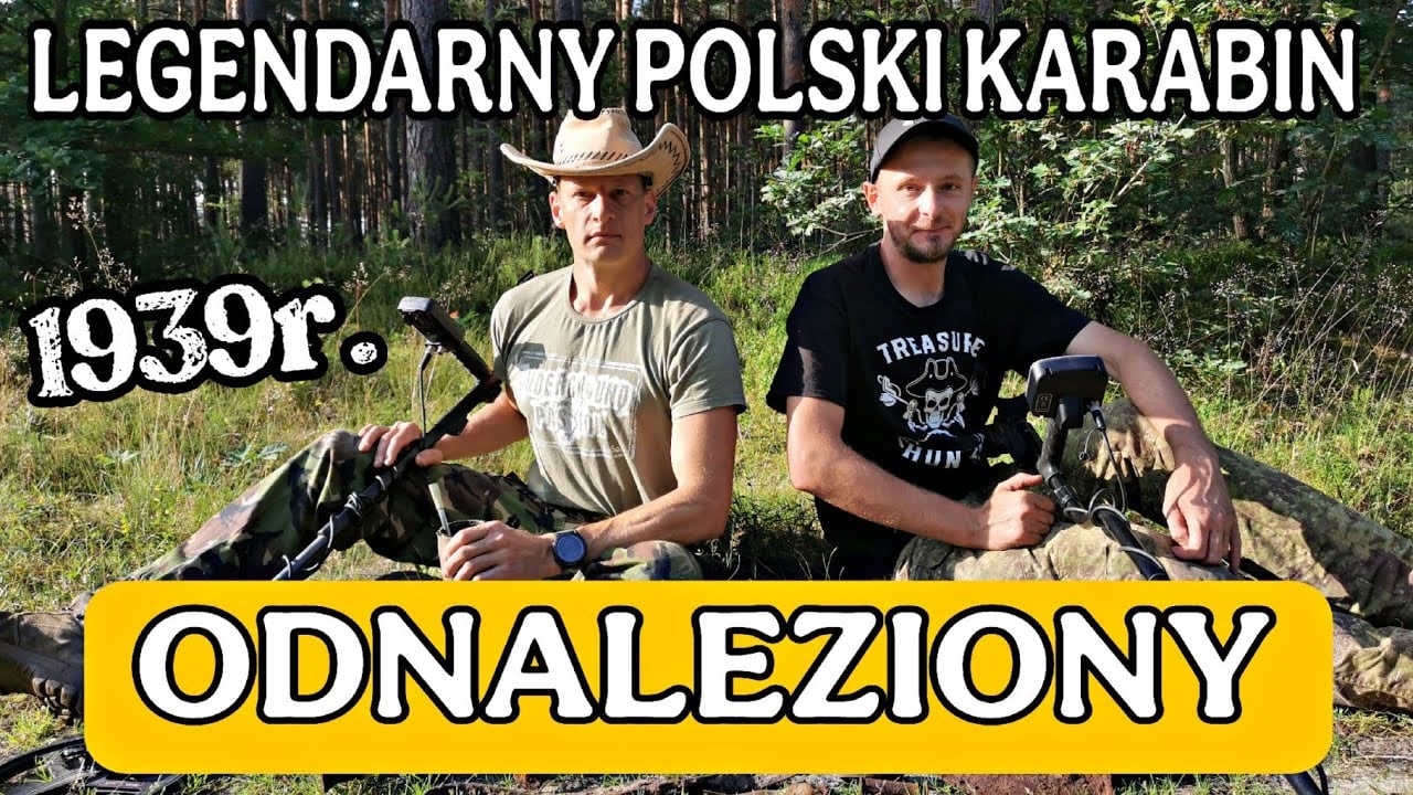 Sensacyjne odkrycie w lesie LEGENDARNY POLSKI KARABIN Browning wz.28 - ODNALEZIONY