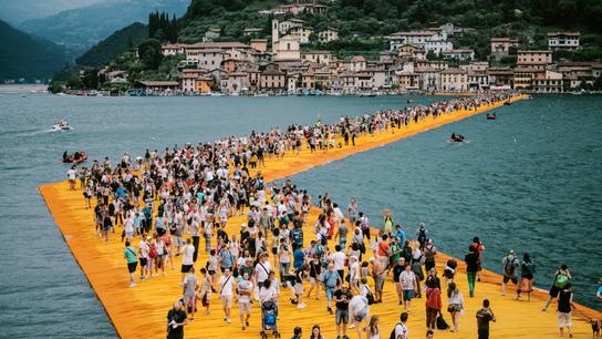 Christo: Chůze po vodě