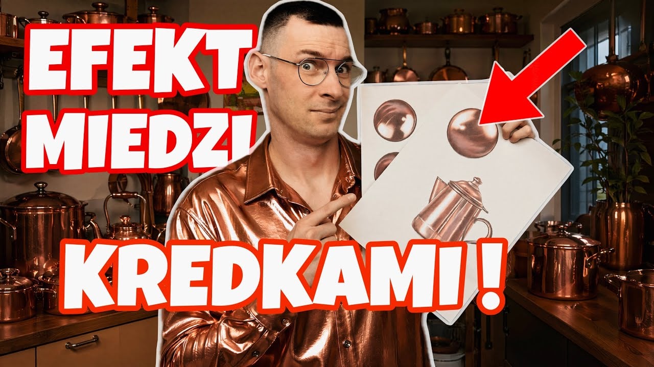 Ten Trik Daje Niesamowity Miedziany Blask! ✨ Jak Kolorować Miedź Kredkami? 