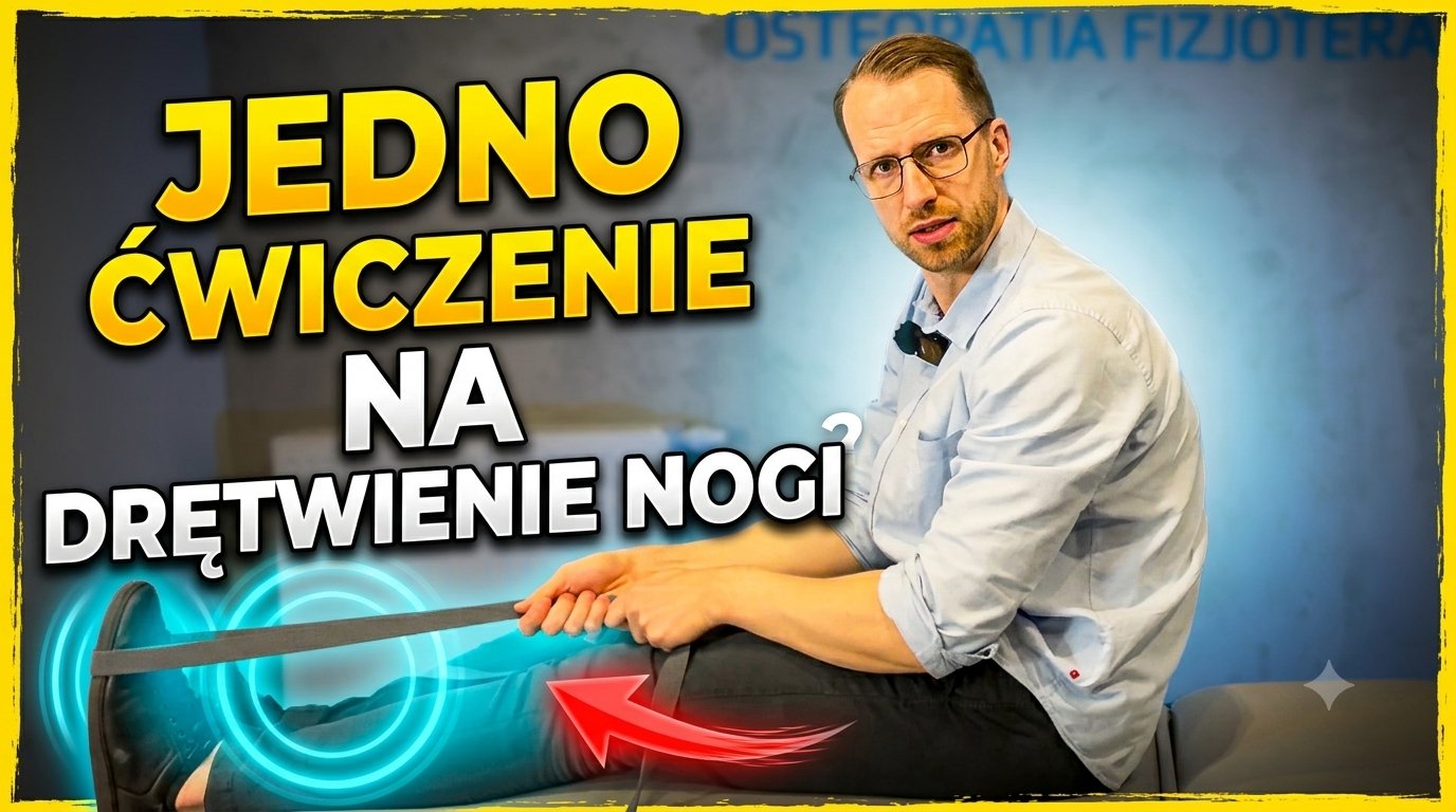 JEDNO ĆWICZENIE na drętwienie nogi!