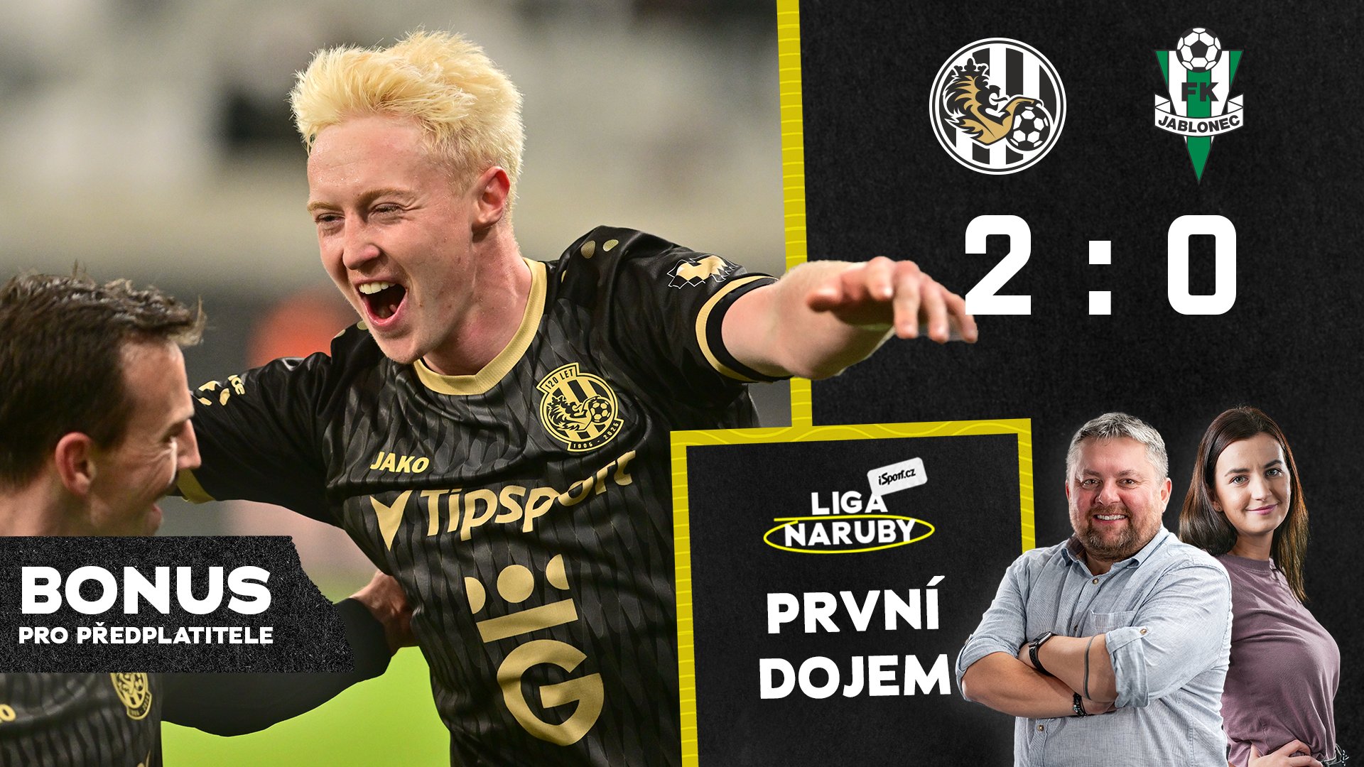 Hradec byl v druhé půli lepší, Slončík mužem zápasu. Co se stalo při střídání Alegueho? | První dojem