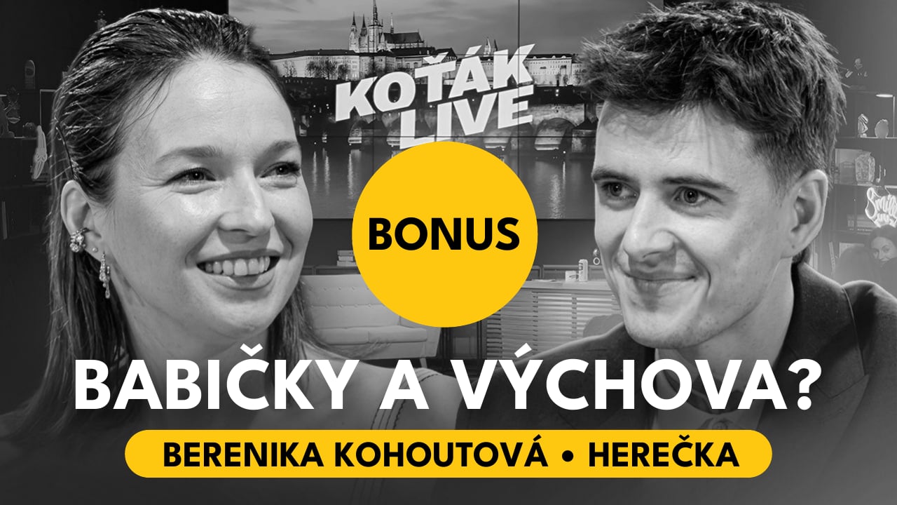 [BONUS] Měli by babičky kecat do výchovy vnoučat podle Bereniky Kohoutový | KOŤÁK LIVE