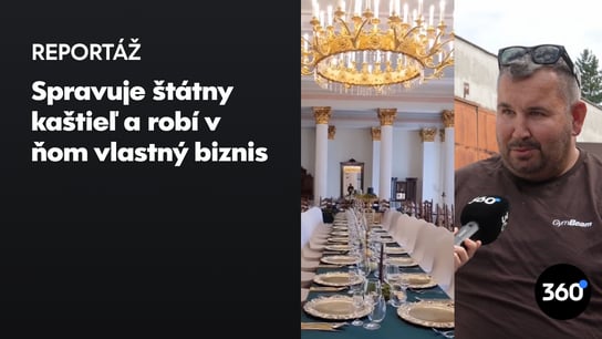 Manažér prenajíma kultúrnu pamiatku sám sebe, s manželkou zarába na cateringu. Vraj skúša, či by takto zarobil aj štát