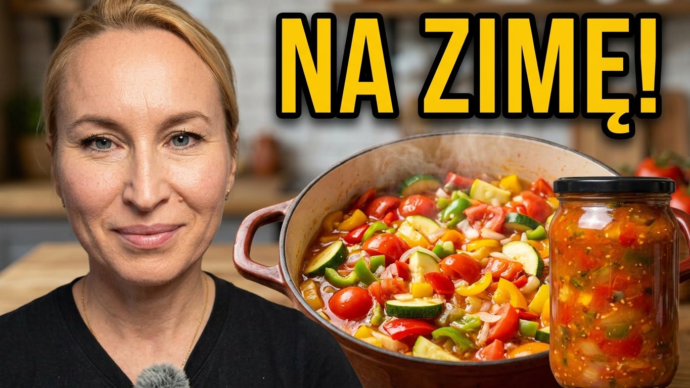 Gęste domowe leczo do słoików – idealna baza i ratunek na szybki obiad!