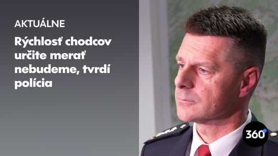 Policajný viceprezident Polakovič: “Merať rýchlosť do 6 km/h budeme na chodníku u cyklistov, korčuliarov či lyžiarov. Pokuta je do 100 eur” 