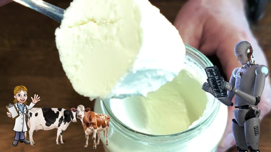 DOKTOR NA TALÍŘI 2: Nejhustší a nejlepší jogurt na světě. A k němu návštěva statku s robotem zemědělce Karla Srba  