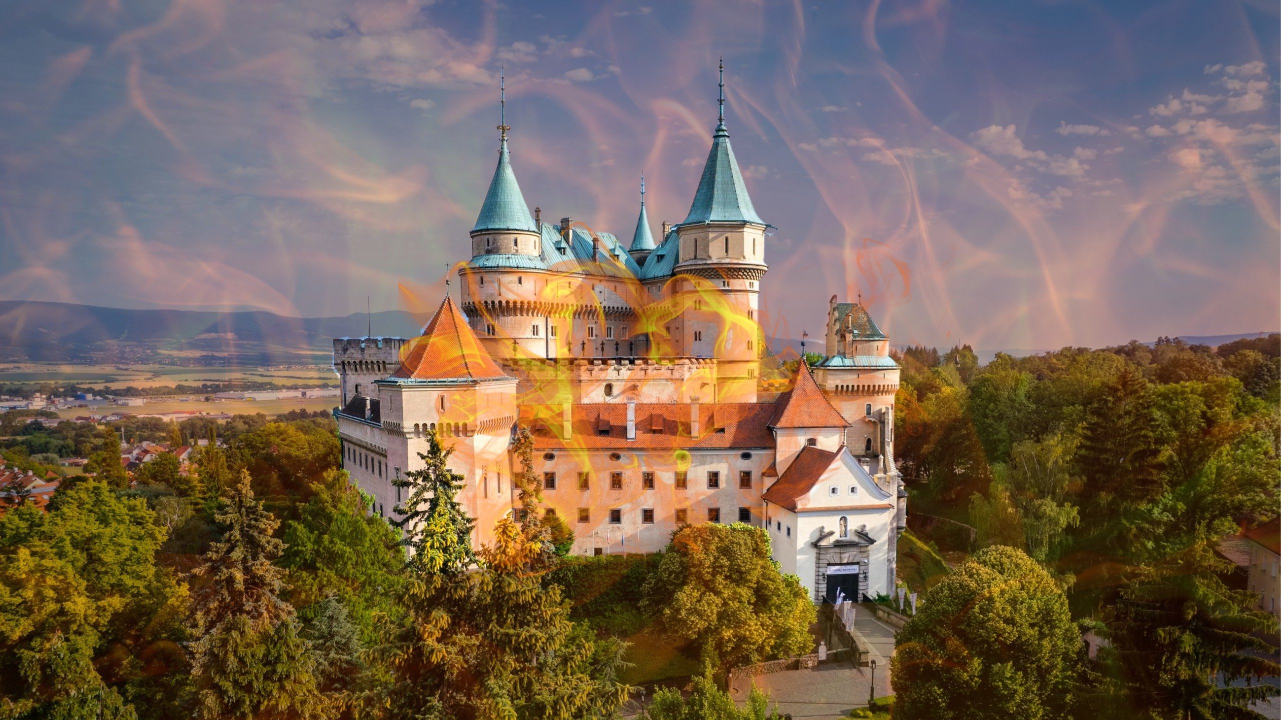 Požiar Bojnického zámku: keď oheň ohrozil národnú pamiatku