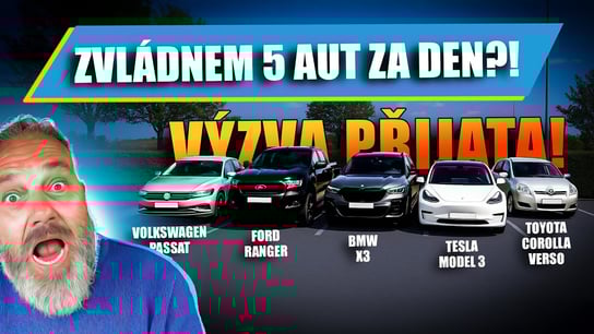 5 aut za den. Šílenost?