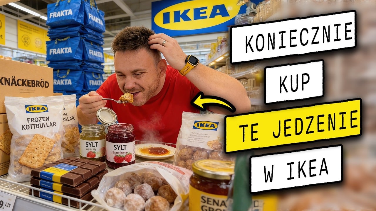 Kupiliśmy CAŁE JEDZENIE z IKEA!