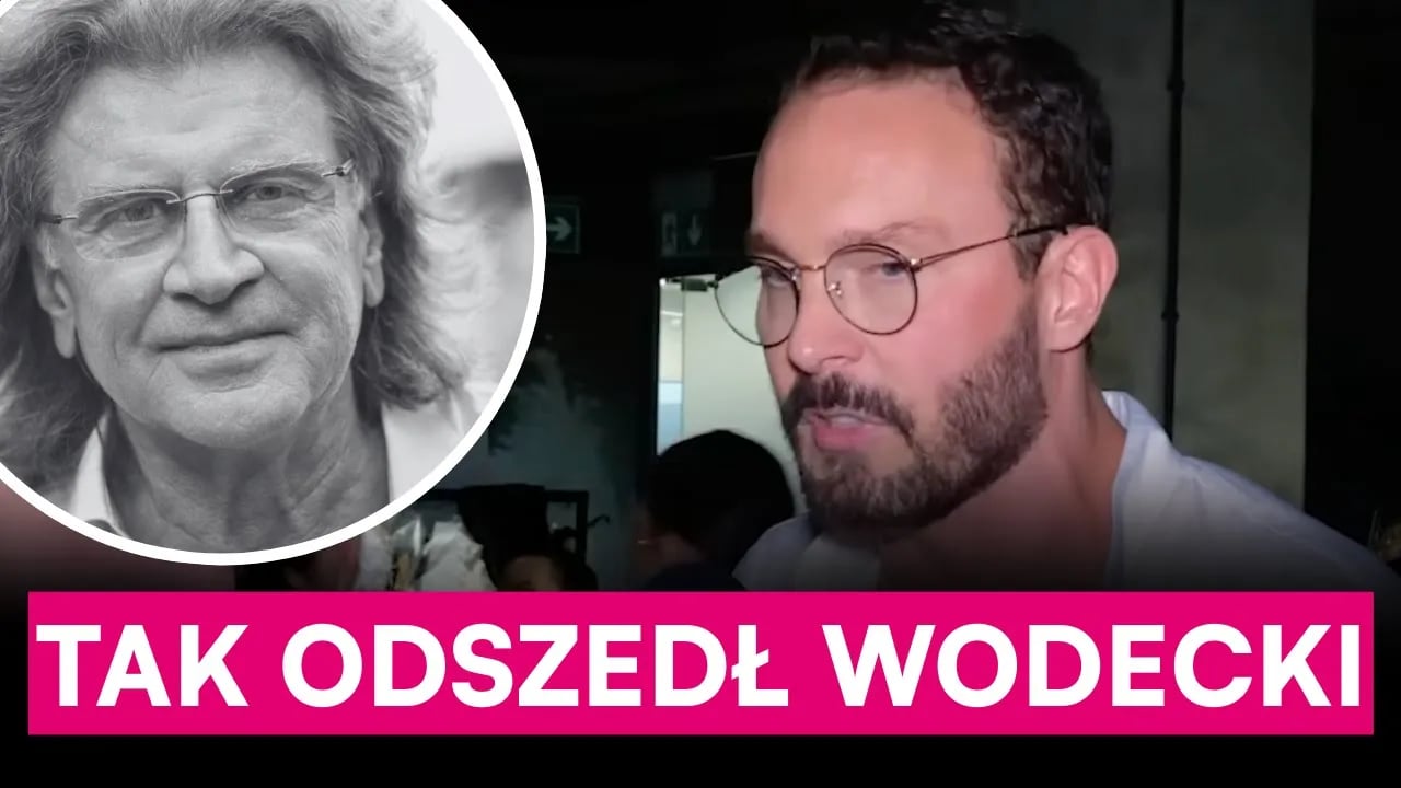 Poruszające słowa o Wodeckim. „Trzeba było go odłączyć od aparatury…”