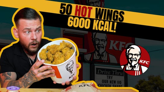 Maksymalnie: JEM OGROMNĄ PORCJĘ Z KFC 🤢🥵 (fatalna wpadka!)