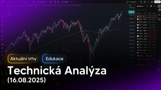 Aktuální Pohled Na Trhy s Bendym (16.08.2025)