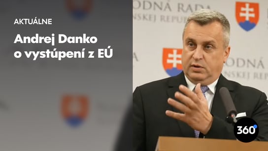 A. Danko: “Ak nás ďalej chcú brať ako nesvojprávnych a máme žiť v žalári národov, tak nech si žijú ďalej bez nás”