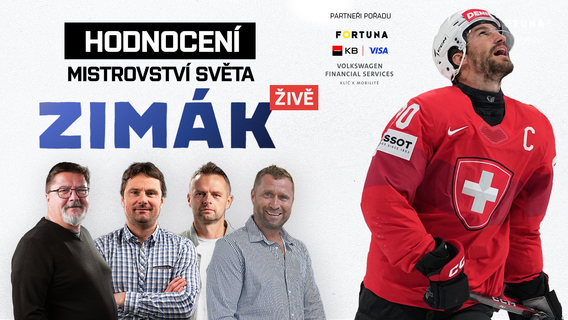 Proč Švýcaři neumějí vyhrávat finále? Barkov je přehlížená superstar | Zimák ŽIVĚ