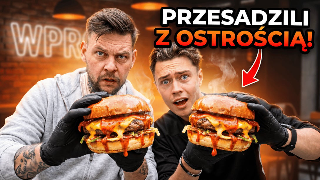 Maksymalnie: PRZESADZILI Z OSTROŚCIĄ TEGO BURGERA! 🌶️🍔