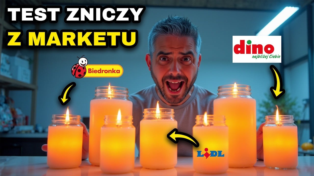 Wielki TEST ZNICZY z Lidl, Biedronka i Dino!