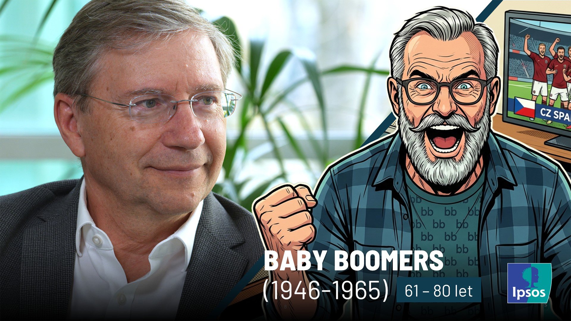 Baby boomers se nejvíc bojí budoucnosti, řeší, jak se budou mít děti, svět je pro ně hodně komplikovaný, říká Jalůvka