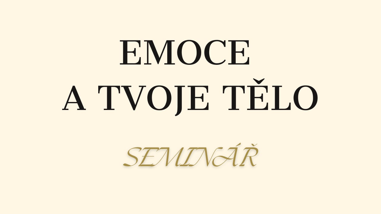 Seminář EMOCE