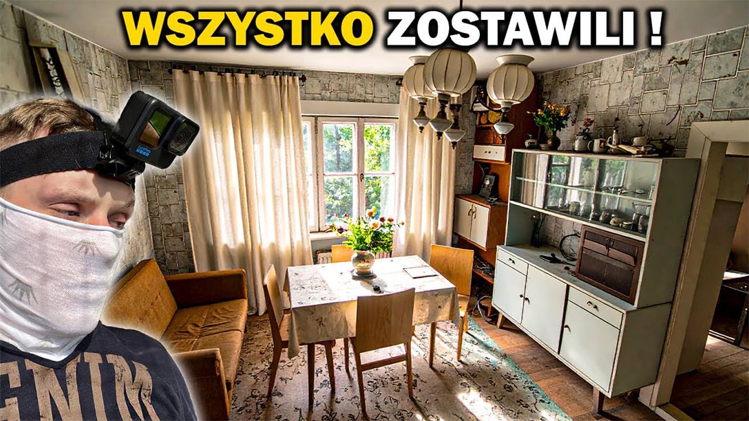PORZUCONA WIEŚ Z GOSPODARSTWAMI ZE WSZYSTKIM W SAMYM SERCU LASU! - Urbex POV