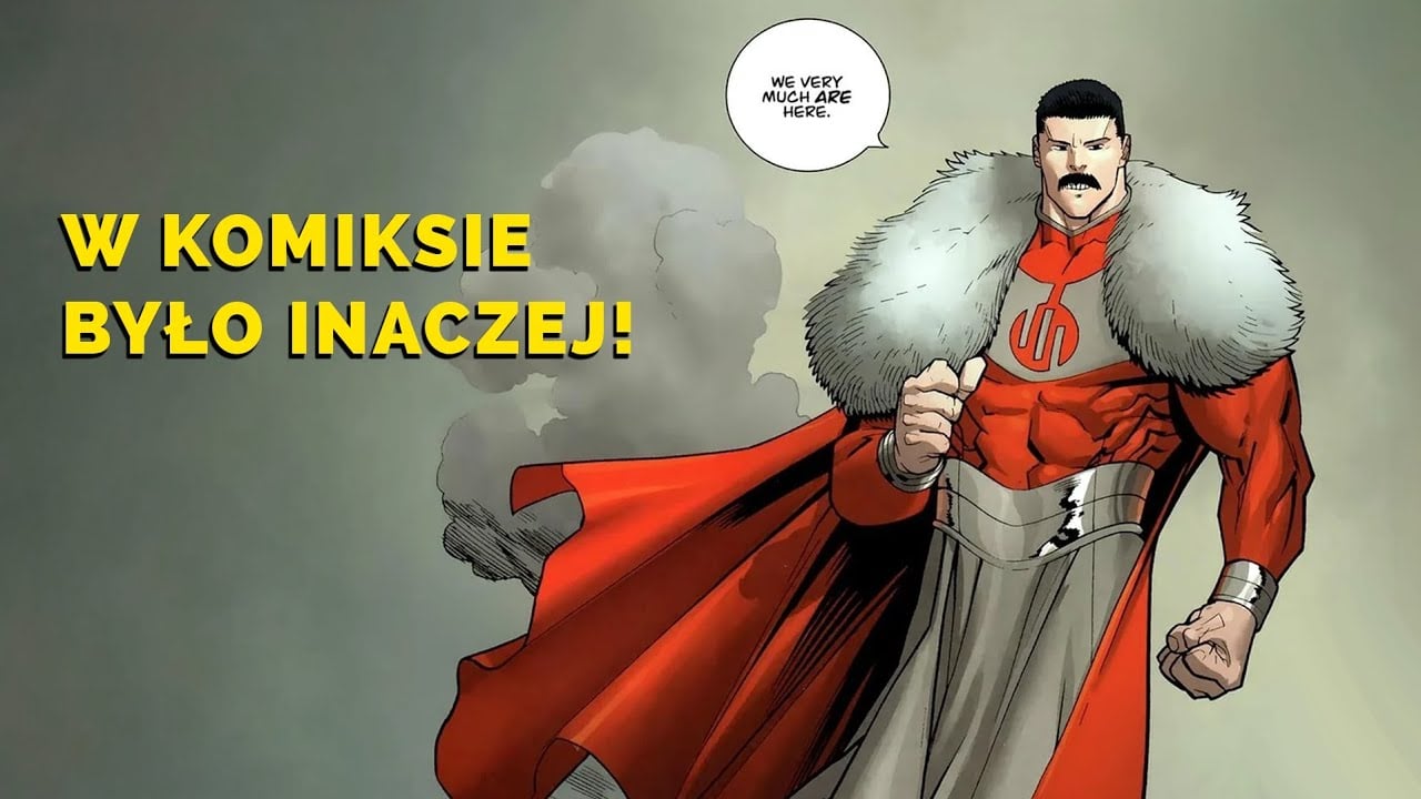 zmiany w Invincible S4 względem komiksów