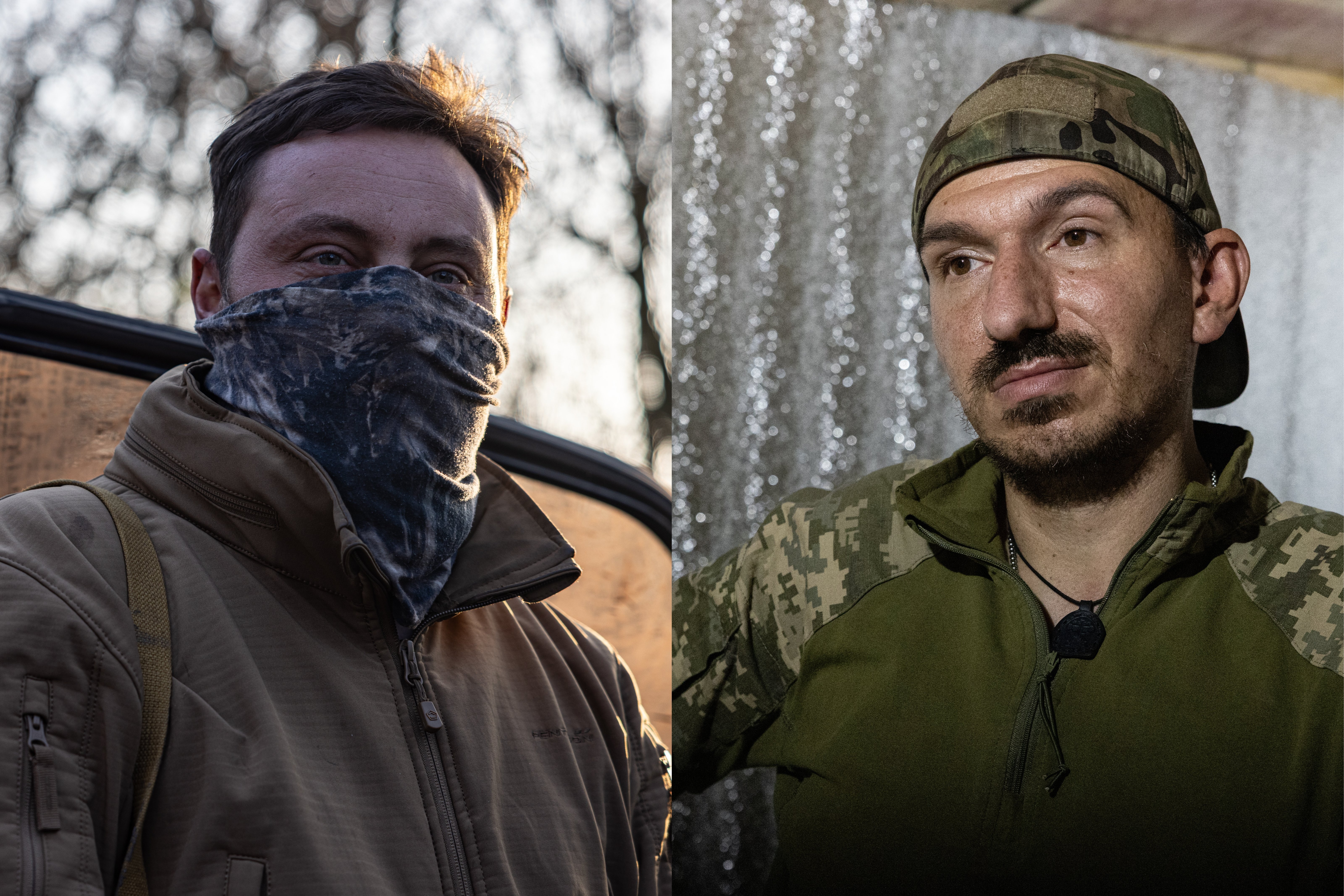 Aj tady toto místo může být nebezpečné... Arisu a Chrono, dva Moravané v řadách ukrajinské armády.