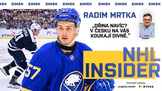  Česká jednička draftu Radim Mrtka: Musím to řezat! V Buffalu chci titul | NHL Insider