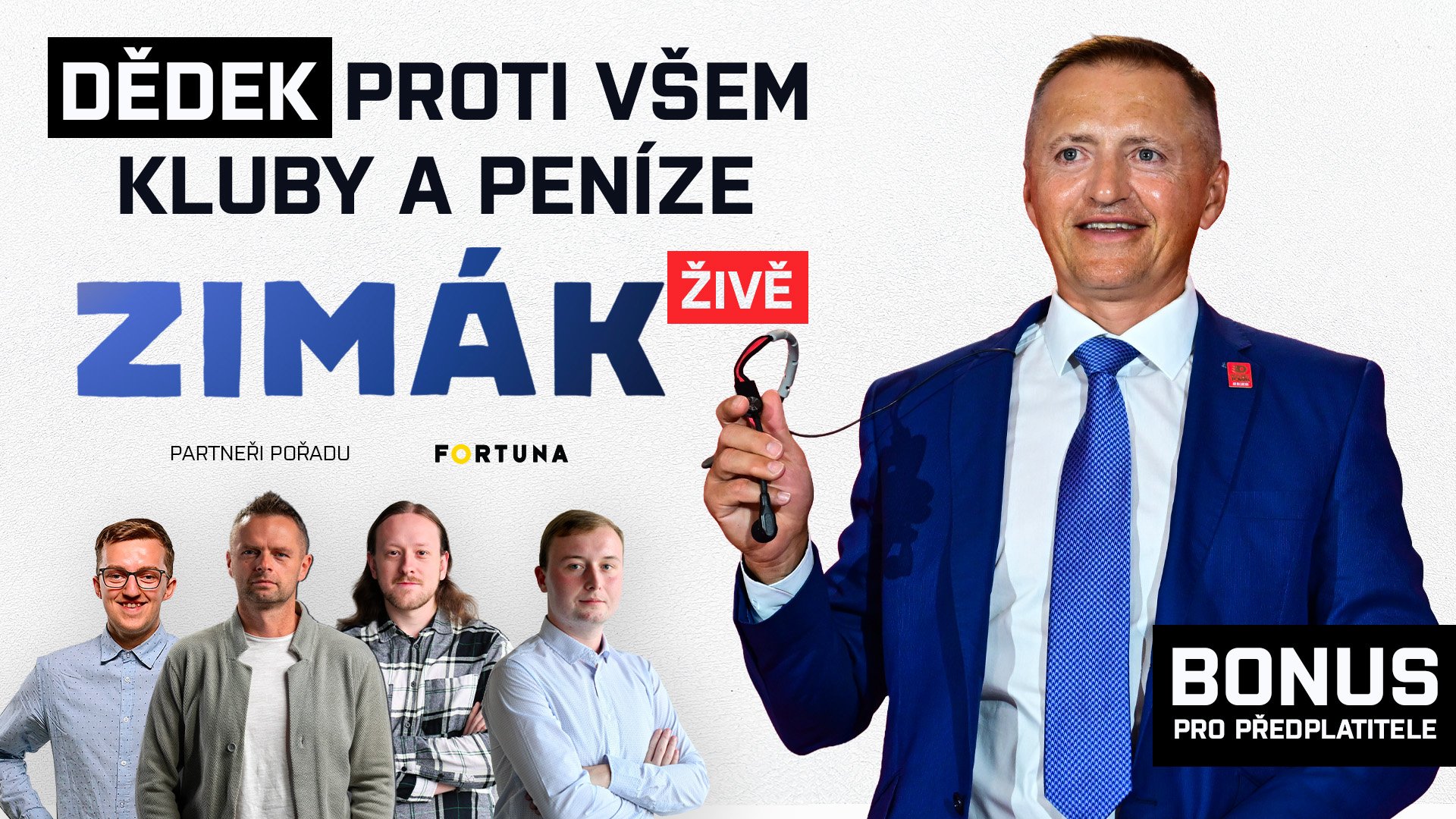 Bonus: Miliardový spor: Dědek vs. extraliga v boji o marketingová práva. Podrží Třinec železárny?