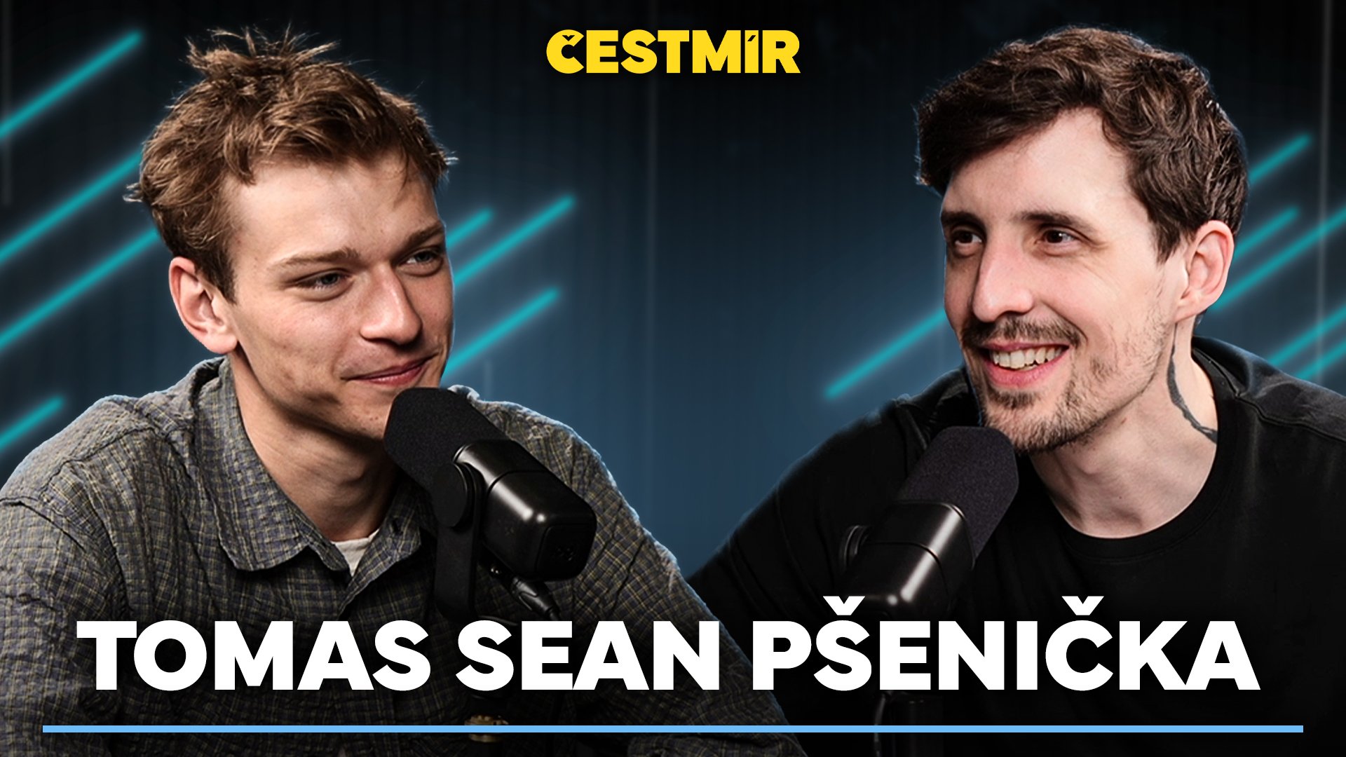 TOMAS SEAN PŠENIČKA. Stud a tlak v těle, StarDance, kluci posedlí Andrew Tatem i ztracený tenisový sen