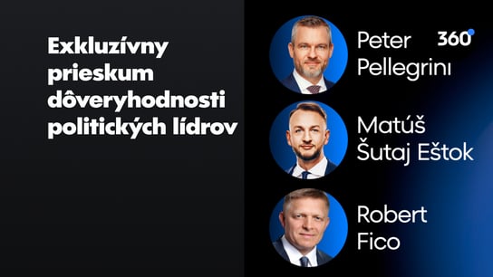 Peter Pellegrini má štvorročný rekord, Andrej Danko zasa dno