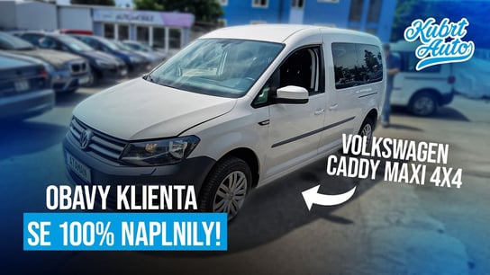 Jedeme na nejlevněji 4motion Caddy. Arteon od Albánce domluvený zákazníkem