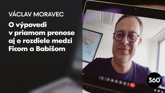 Moderátor ČT V. Moravec: “Nechcel som byť varenou žabou, tak som vyskočil z hrnca”