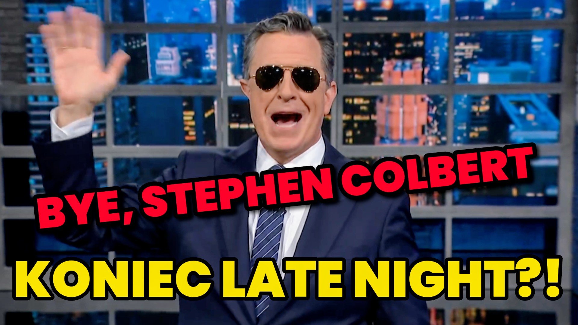 Cenzura w USA - koniec The Late Show with Stephen Colbert. Presja administracji na CBS.