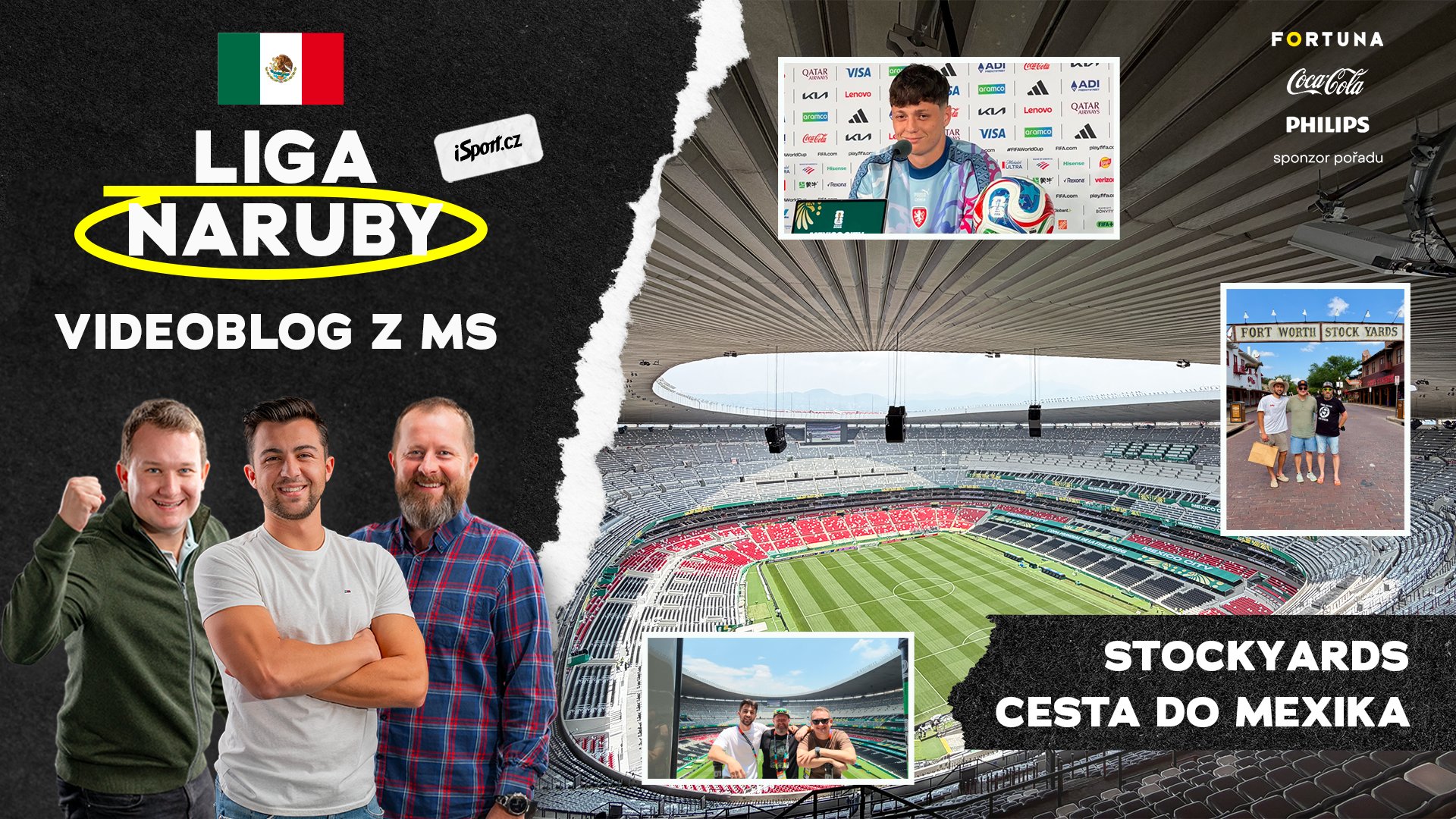 Z Divokého západu do fotbalového chrámu. Kdo dostane šanci proti Mexiku? | Videoblog