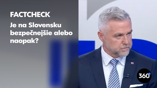 T. Gašpar: “Kriminalita podľa štatistík klesá.” Overili sme, aká je realita