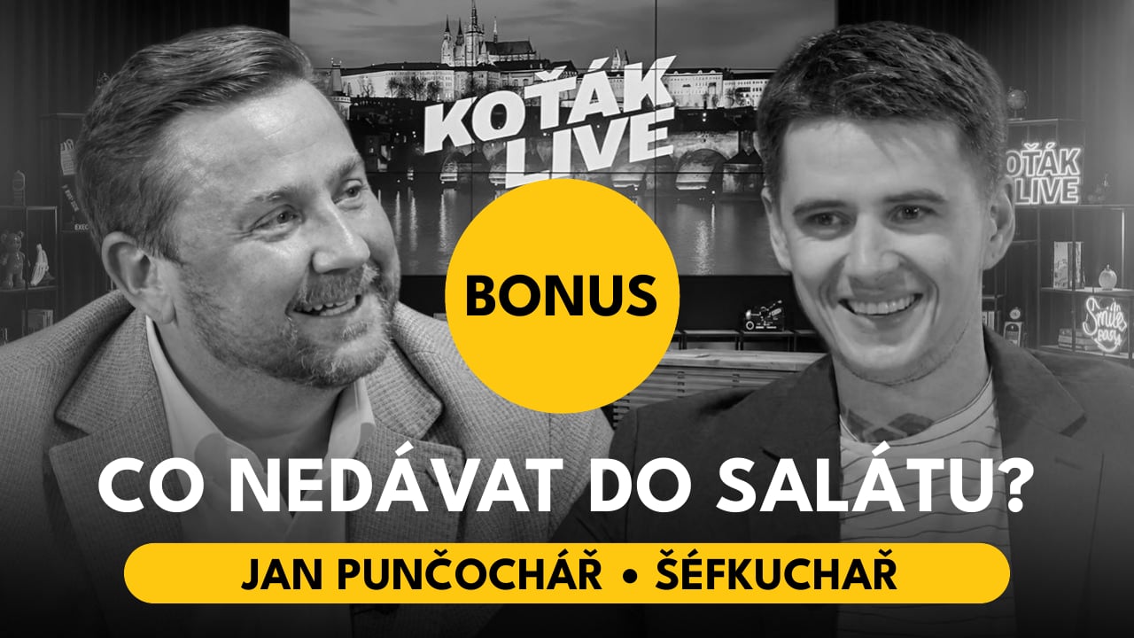 [BONUS] Tohle vám Jan Punčochář zakazuje dávat do bramborového salátu! | KOŤÁK LIVE