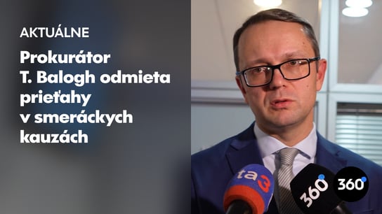 Prokurátor Balogh: "Neriešim politiku ani vzťahy s politikmi. Vylučujem koordináciu s poslancami"